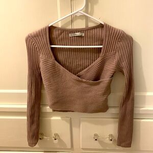Abercrombie and Fitch wrap top
